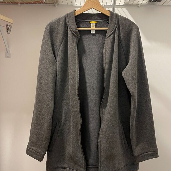 Lole - Zip-up Sweater - Grey - S - Picture 4 of 9